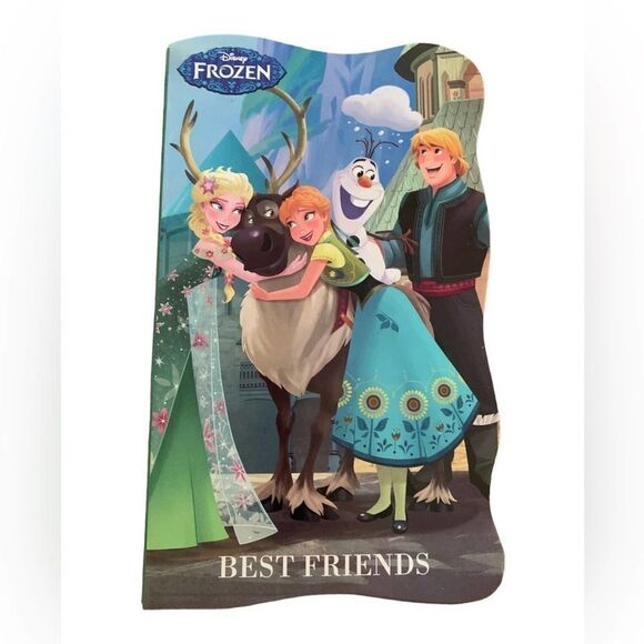 Set of 3 Disney Frozen Board Books, Best Friends, Count On Us, & New Buddies - Picture 4 of 6